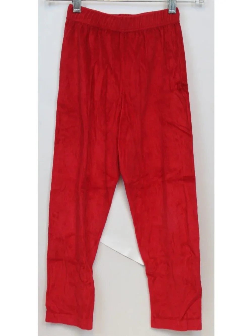 Kellys Kids Red Velour 2pc Outfit Gingerbread Men sz 6 Baking Xmas Cookie Holida